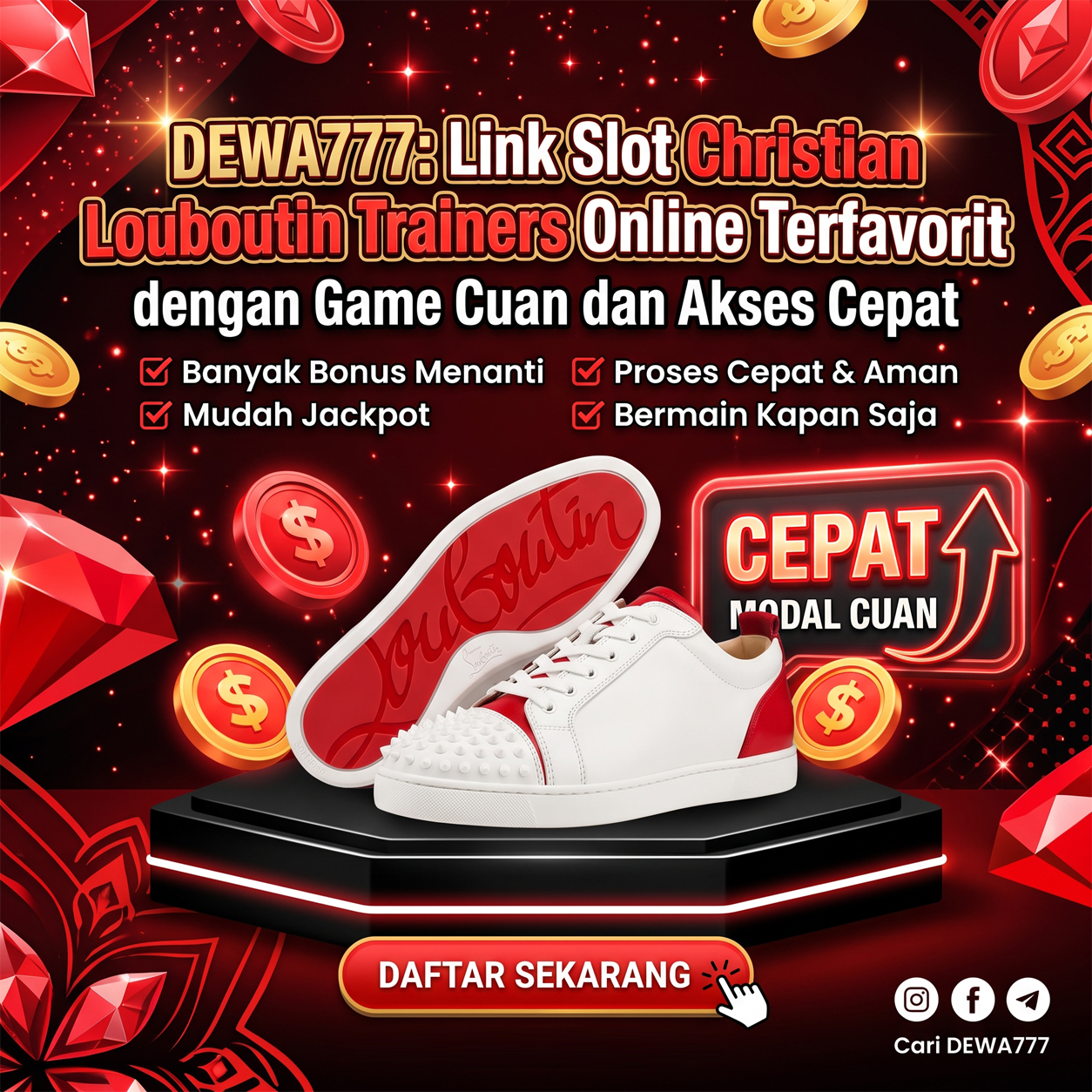DEWA777 ✅ Link Slot Christian Louboutin Trainers Online Terfavorit dengan Game Cuan dan Akses Cepat</